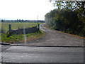 Footpath meets the road