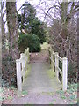 Footbridge to Stradbroke Cemetery