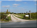 Cottage drive and footpath