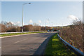 The A39 leaving Barnstaple where it passes over Coney Gut