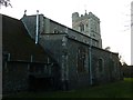 All Saints, Caddington - rear view