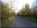 Ship Lane, Swanley passing under the M25