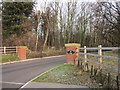 The entrance to Loscoe Grange Farm