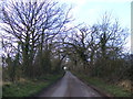 TM4471 : Looking towards Haw Wood Farm Caravans & the A12 by Geographer