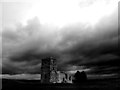 SU0210 : Knowlton Church by david coombes