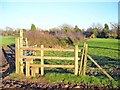 Bright shiny new stile