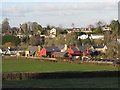 Colourful houses in Llanblethian