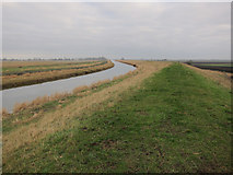 TL4582 : New Bedford River and Ouse Washes by Hugh Venables