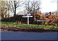 Signboard near Blackboys, East Sussex