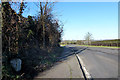 Milestone on the A129