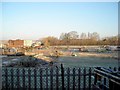 Industry and allotments from Kiln Lane