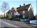 Old cottages in Burnt Oak Lane