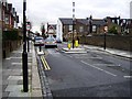 Pinch point, Leighton Road, Ealing