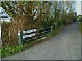 Looking along Greenacres from Westlands Lane