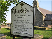 SH2739 : Eglwys S Edern by Alan Fryer
