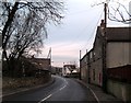 Road leading through Sutton village