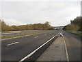 Looking back on the A34, Newbury by-pass