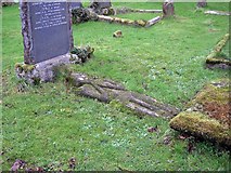 NG8227 : Ancient grave marker, Kirkton Churchyard by Richard Dorrell