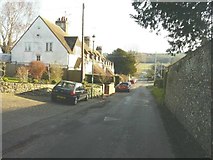 TR1743 : St Mary's Cottages, Duck Street, Elham by John Baker