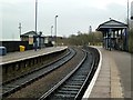 SE2503 : Penistone railway station by Graham Hogg