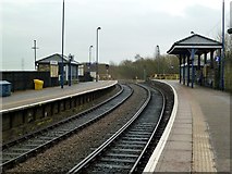 SE2503 : Penistone railway station by Graham Hogg