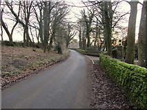 SD7765 : Road Outside Lawkland Hall by Chris Heaton