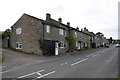 Houses on south side of A684