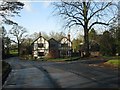 House at the lane junction, Twemlow Green