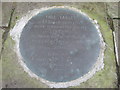 Tablet at the foot of the Sutherland Monument, Lilleshall