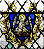 SY5590 : The Pelican-in-her-Piety, St Mary's Church by Maigheach-gheal