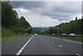 Footbridge, M74