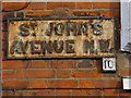 Sign for St. John