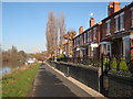 Houses overlooking the River Severn