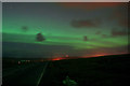 HP6006 : Aurora borealis from Caldback Hill by Mike Pennington