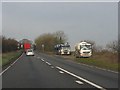 Layby on the A41 near Buttermilk Hill