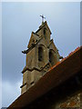 The bell turret of Hunston church