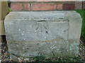 Bench mark at Milton Lodge