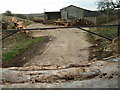 Wood yard near Hill Farm