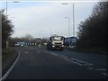 Whitchurch bypass at the A41/A49 roundabout