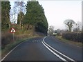 A49 approaching Badcock Lane