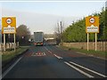 SJ5559 : A49 enters Beeston by Peter Whatley