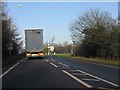 A49 Tarporley bypass approaching the A51 roundabout