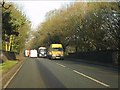 A49 crosses the former Over&Wharton branch line