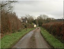 SX5396 : Lane past Cruft Gate by Derek Harper