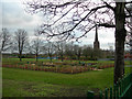 SJ6188 : St Elphins Park and Church in the background by Mike Lyne