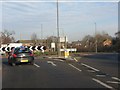 A49 at Weaverham roundabout