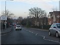 London Road (A49) enters Stockton Heath