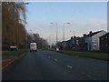 Knutsford Road alongside the River Mersey