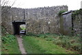 Tunnel taking Verne Common Road over disused tramway