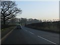 The A50 in open countryside